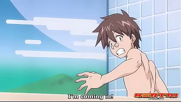 Hentai dude fucks hot wife and landlord