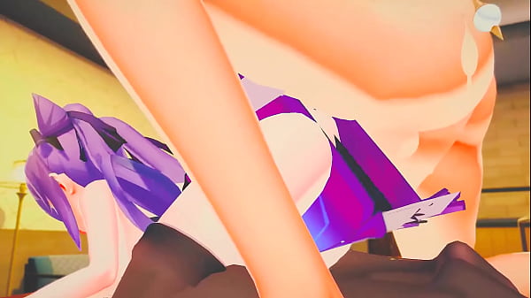 Keqing gets her Tight Pussy Ripped open by Huge Cock – Genshin Impact